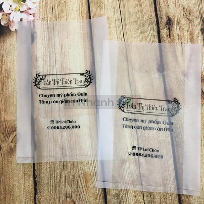 Túi nilon HD mờ mịn đựng mỹ phẩm Túi nilon HD mờ mịn đựng mỹ phẩm