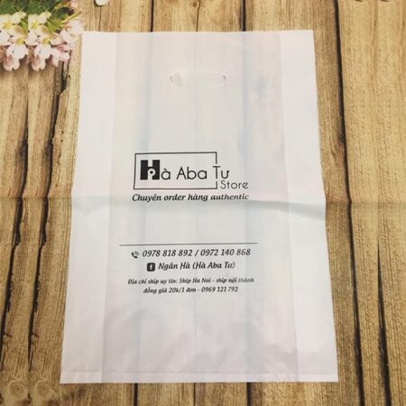 Túi nilon HD trắng mịn Hà Aba Tư