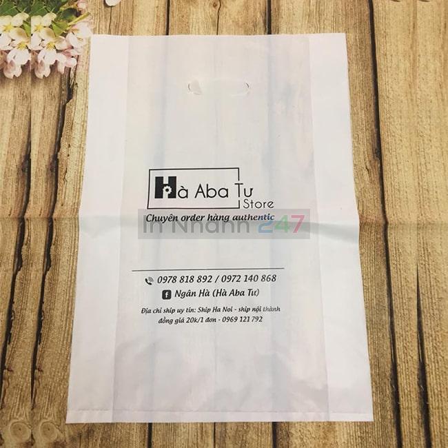 Túi nilon HD trắng mịn Hà Aba Tư Túi nilon HD trắng mịn Hà Aba Tư