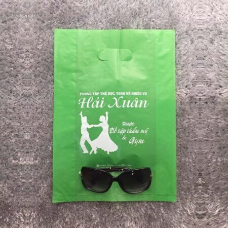 Túi nilon HD xanh mịn Hải Xuân
