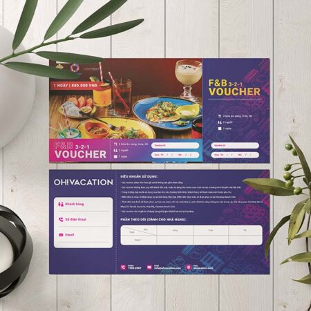 Voucher khẩu phần ăn F&B