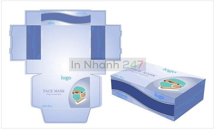 Hộp khẩu trang số lượng ít