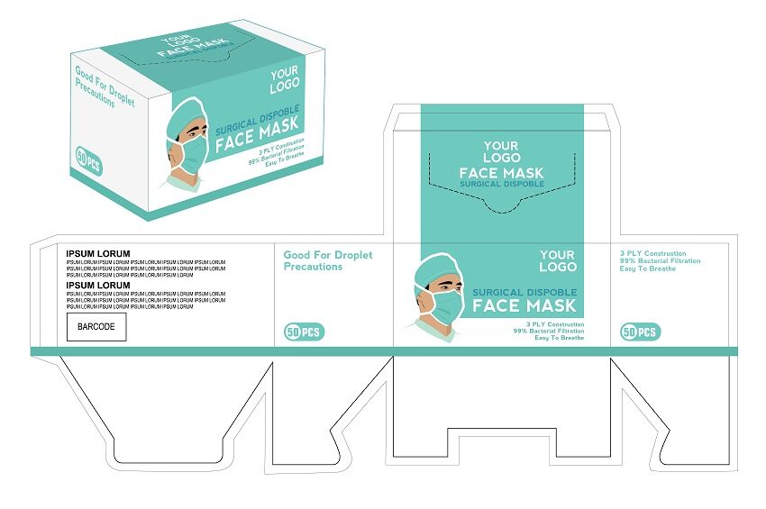 In hộp khẩu trang giá rẻ tại hà nội