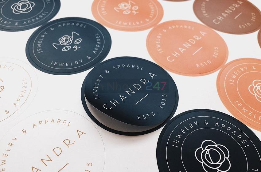 In tem nhãn giá rẻ số lượng ít lấy ngay