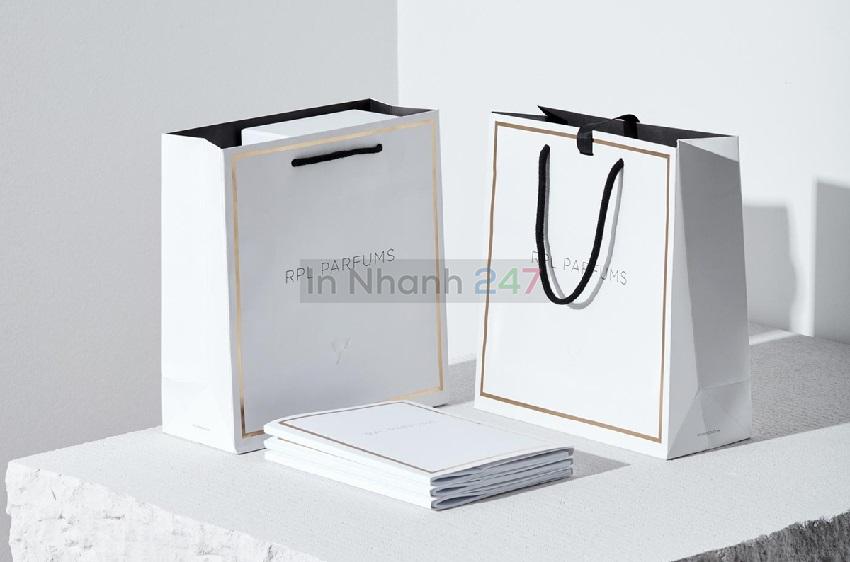 In túi giấy Ivory