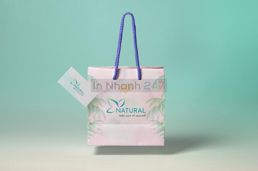 In túi giấy đựng mỹ phẩm