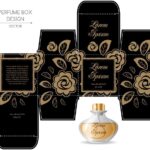 Thiết kế bao bì hộp giấy màu đen