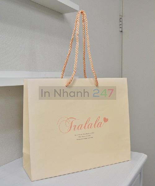 Túi giấy quai ánh kim cao cấp