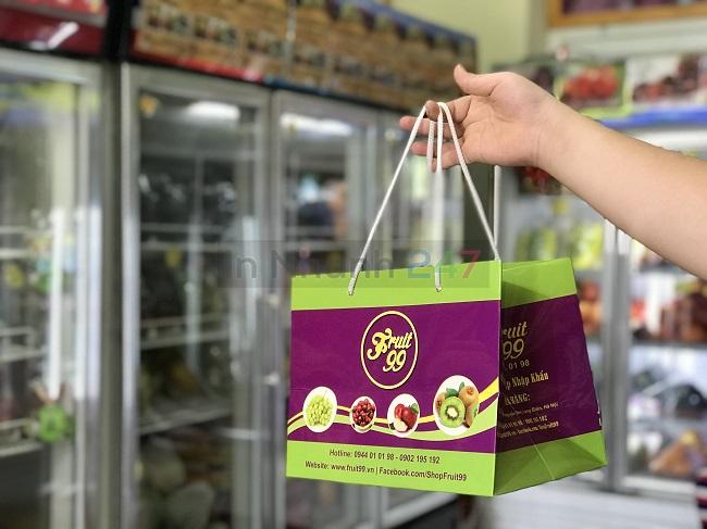 Túi hoa quả ngang được lựa chọn nhiều