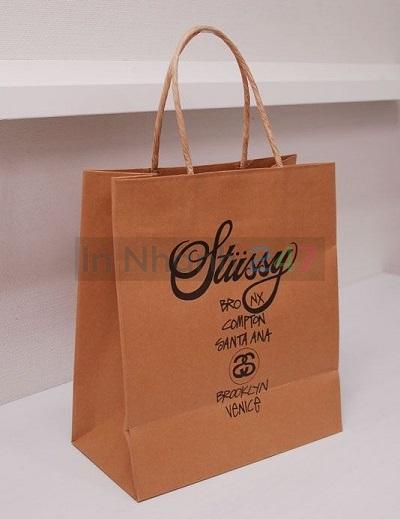 Túi xách quai giấy xoắn