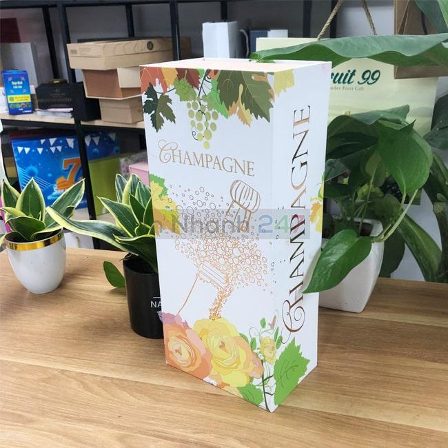 Hộp cứng Champagne Hộp cứng Champagne