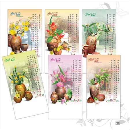 Lịch tết Lịch tết Gốm Việt 2023