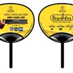 Quạt nhựa đông trùng hạ thảo