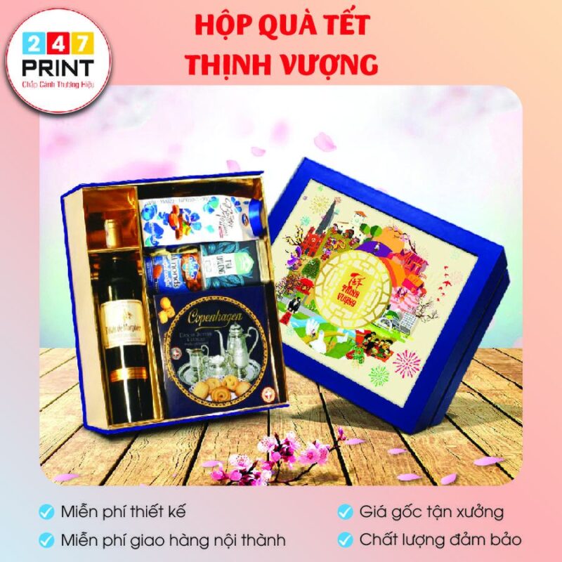 Hộp cứng đựng quà tết