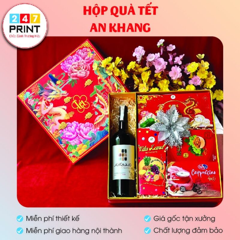 Hộp cứng đựng quà tết