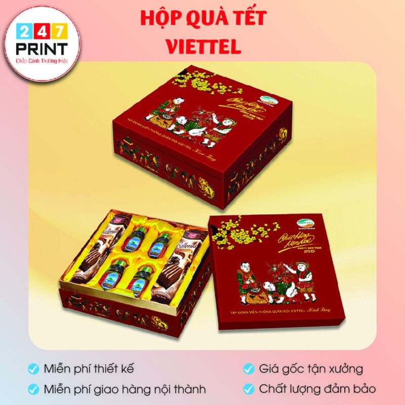 Hộp quà tết Viettel