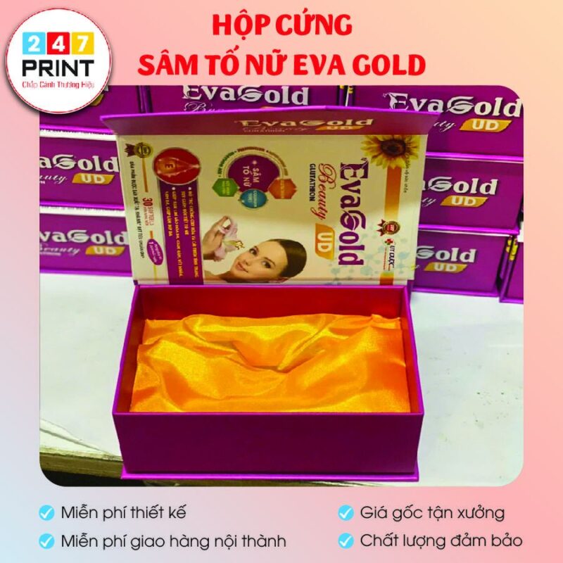 Hộp cứng Eva Gold