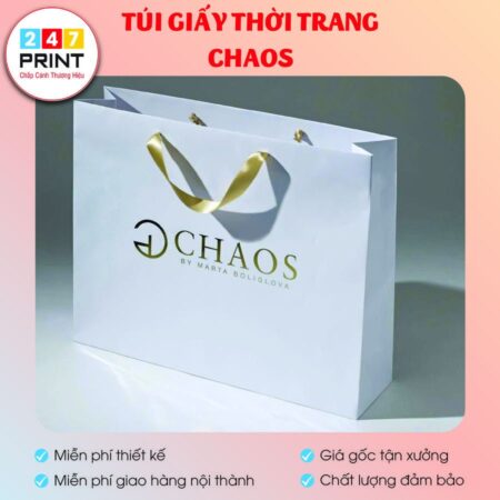Túi giấy thời trang Chaos