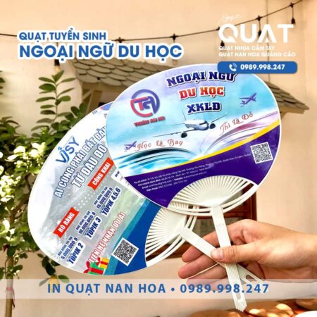 Quạt nhựa du học XKLĐ
