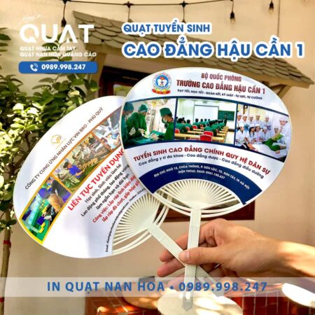 Quạt nhựa Cao đẳng Hậu Cần 1
