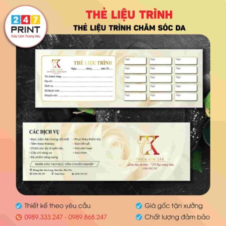 Thẻ liệu trình 13