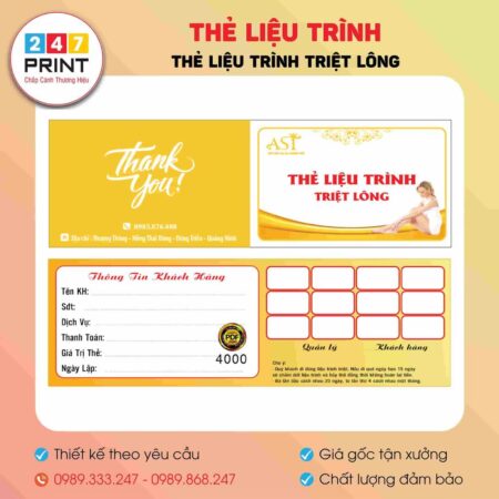 Thẻ liệu trình 14