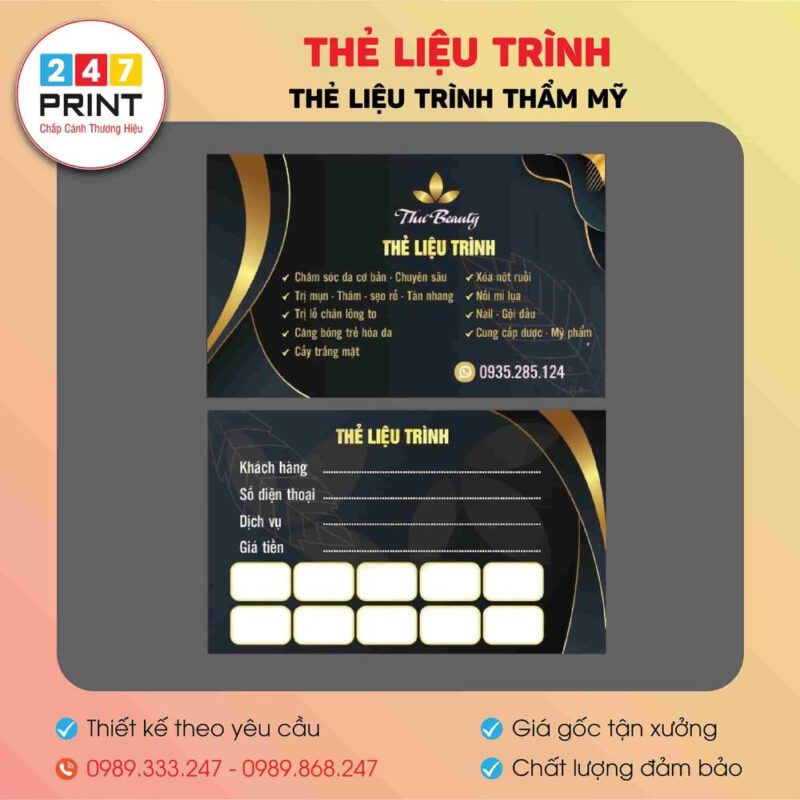 Thẻ liệu trình 22