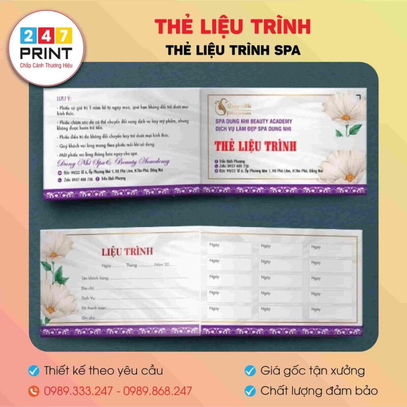 Thẻ liệu trình 25