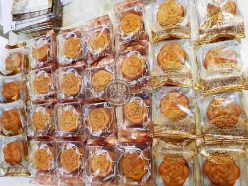 Bánh trung thu bao bì nilon