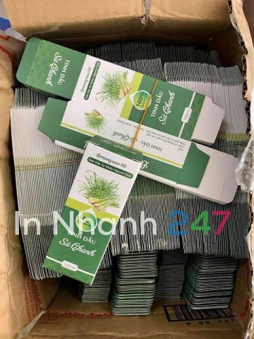 Hộp giấy tinh dầu