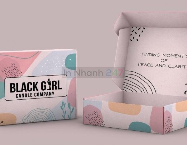 Mẫu hộp giấy carton đẹp tạo ấn tượng