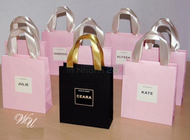 Túi giấy đựng mỹ phẩm đẹp